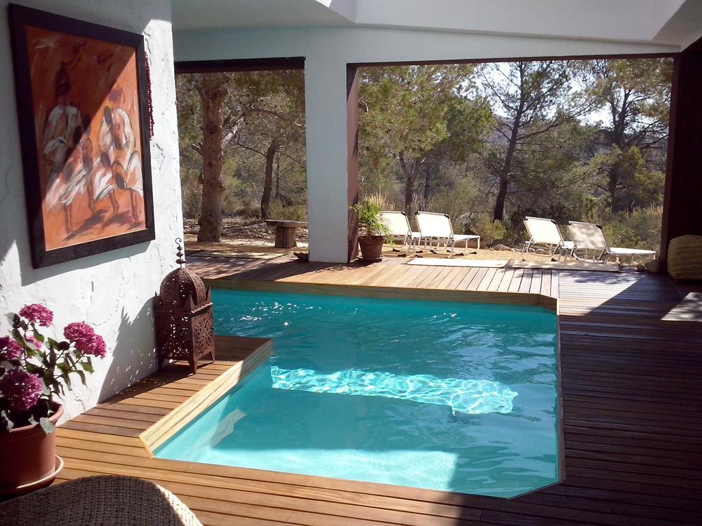Casita Camino Viejo Villa Aigues Bagian luar foto