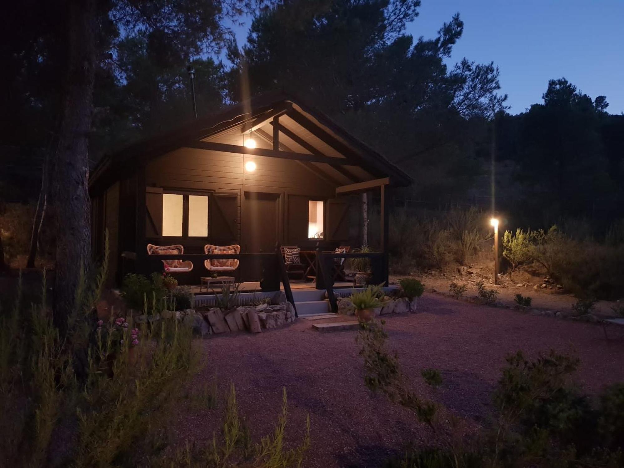 Casita Camino Viejo Villa Aigues Bagian luar foto